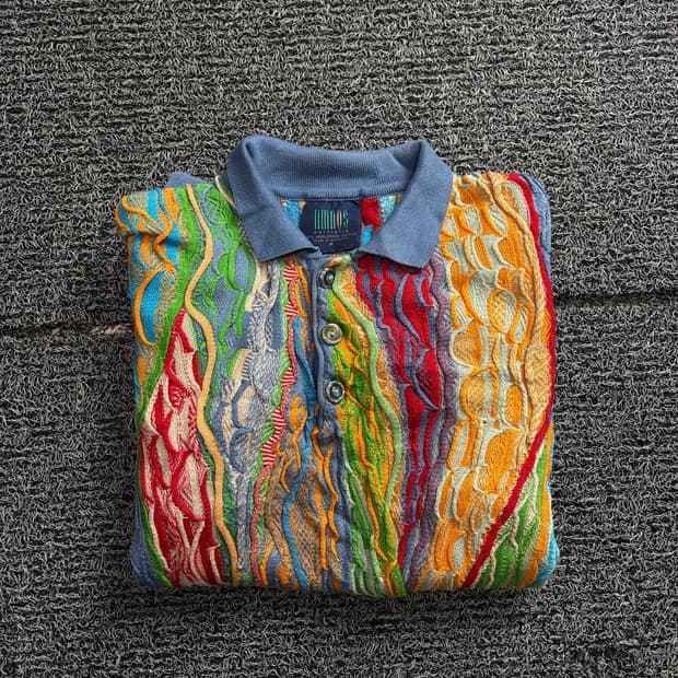 림노스 오스트레일리아 오리지날 썸머 케이블 반팔 니트 2453