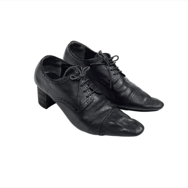 꼼데가르송 트리콧 포인티드토 슈즈