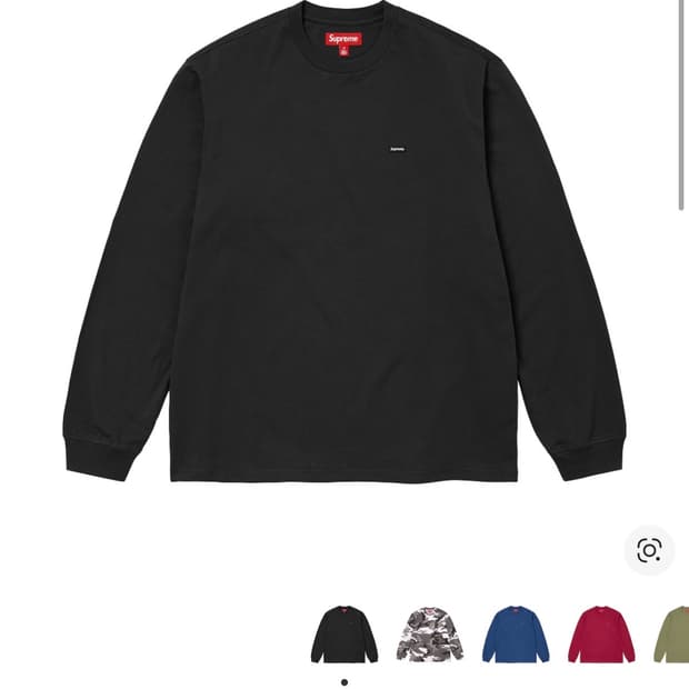 [s]슈프림 롱슬리브