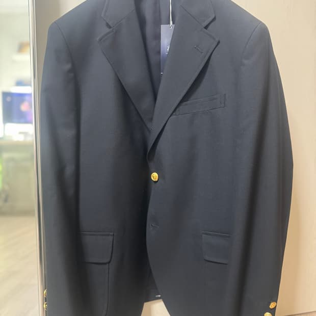 jpress 네이비 금장 블레이저 ab5 사이즈(국내95) 팝니다.