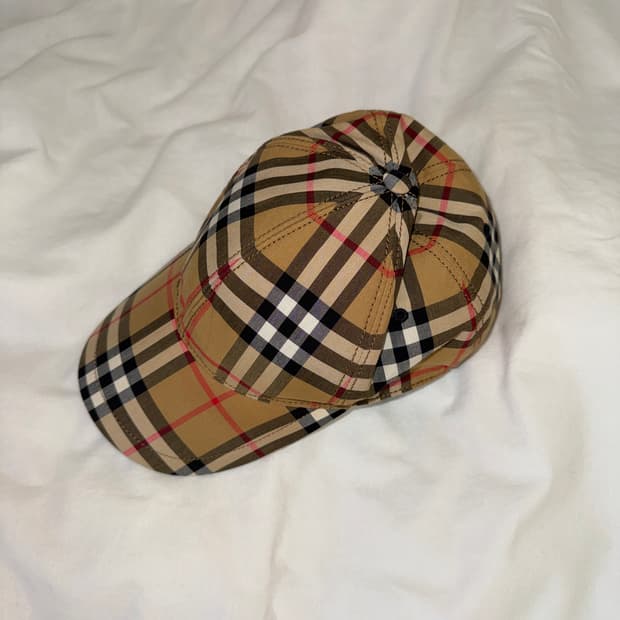 버버리) 클래식 체크 볼캡