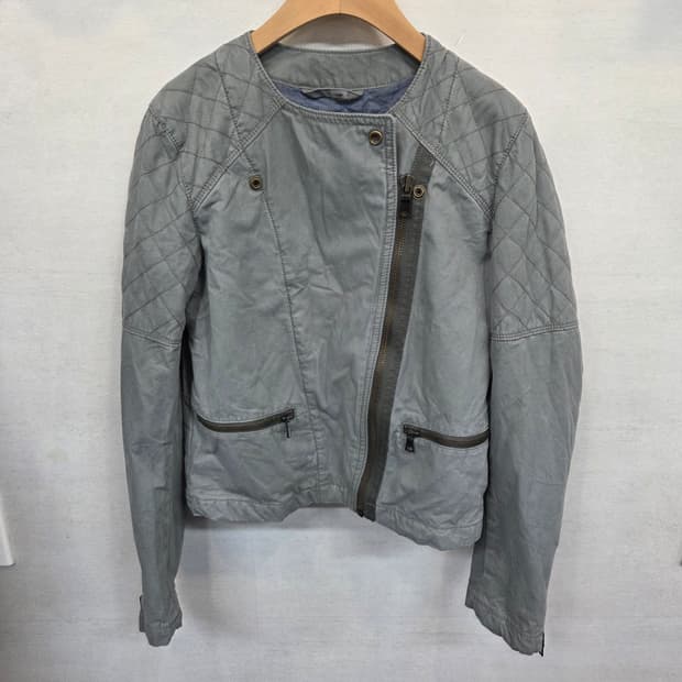 갭 여성 빈티지 라이더 코튼 자켓 s