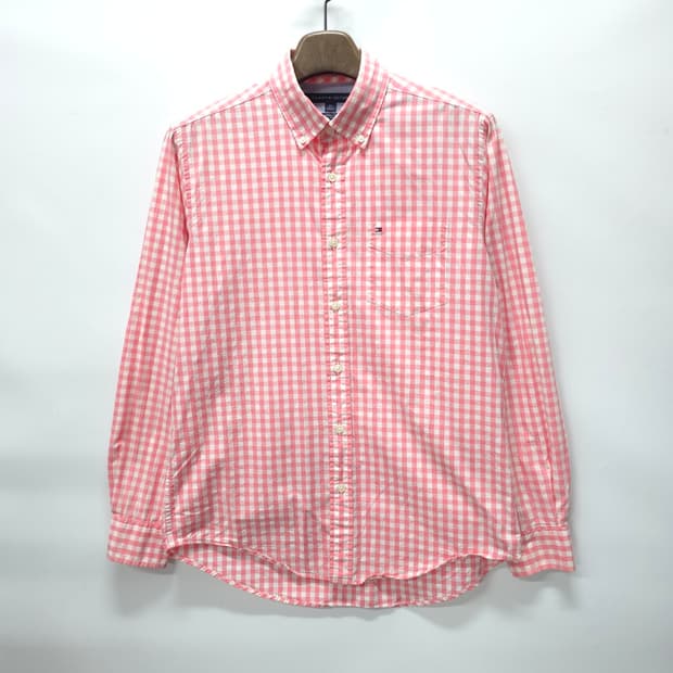 타미힐피거 CLASSIC 깅엄체크셔츠 (95~100)