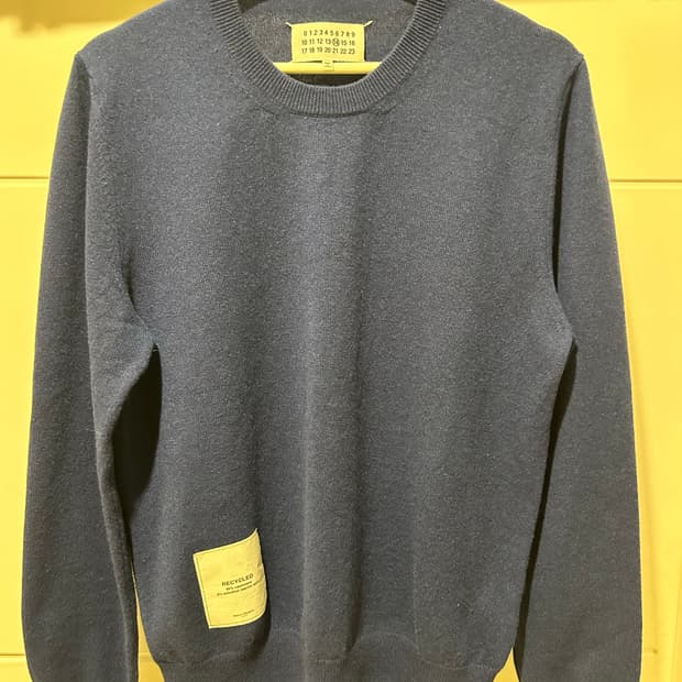 메종 마르지엘라 캐시미어95니트 m 새상품급