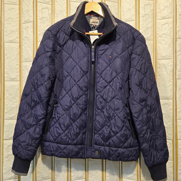 타미힐피거 남성 퀼팅 누빔점퍼 패딩점퍼 