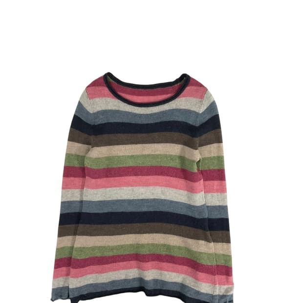 Japanvintage 스트라이프 배색 니트