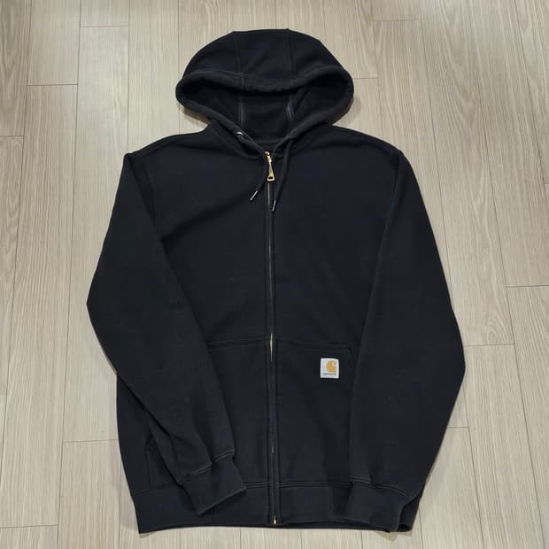 칼하트 블랙 후드집업
