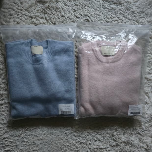 포터리 컴포트 크루넥니트 새제품 3사이즈