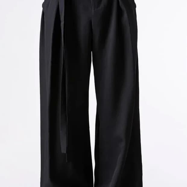 Ann Demeulemeester Double Belted Trouser