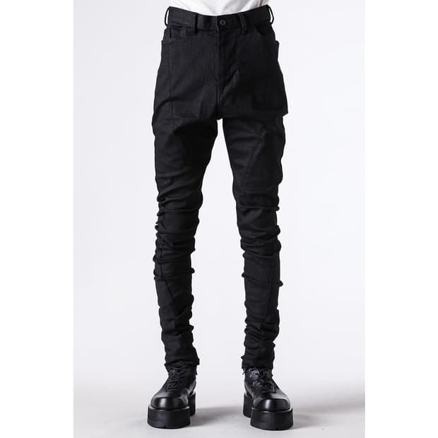 새상품 율리우스 26ss 10.5oz 스트레치블랙데님 3size