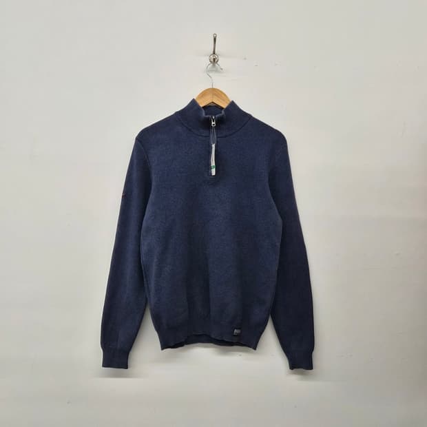 디젤 하프넥 니트 네이비 남성 L