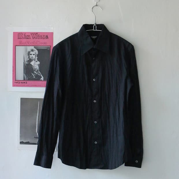 토네이도 마트 블랙 셔츠 