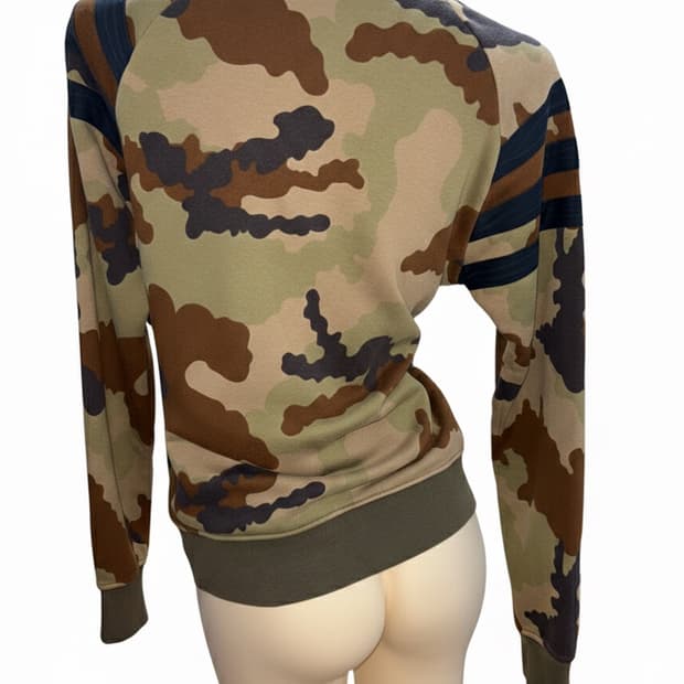 빈티지 아디다스 카모 맨투맨