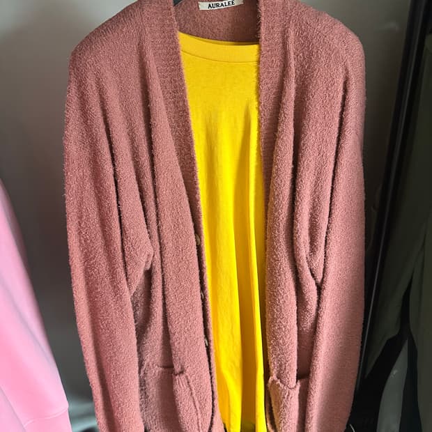 [5] 22SS 오라리 헤어리 가디건