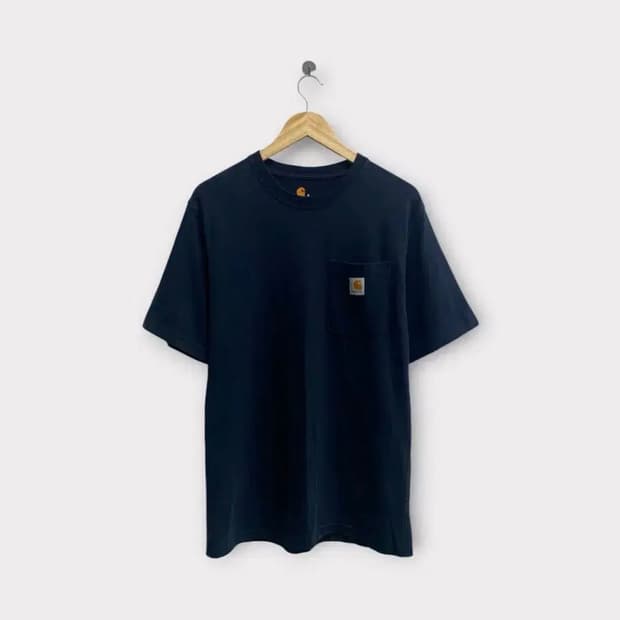 칼하트 시그니처 포켓 반팔티S [navy]