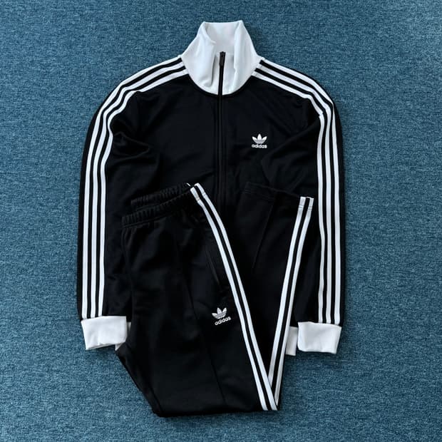 아디다스 베켄바우어 흰검 져지 셋업 M