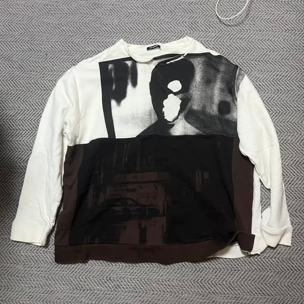 Raf Simons 라프 시몬스 18ss 스웨트 셔츠