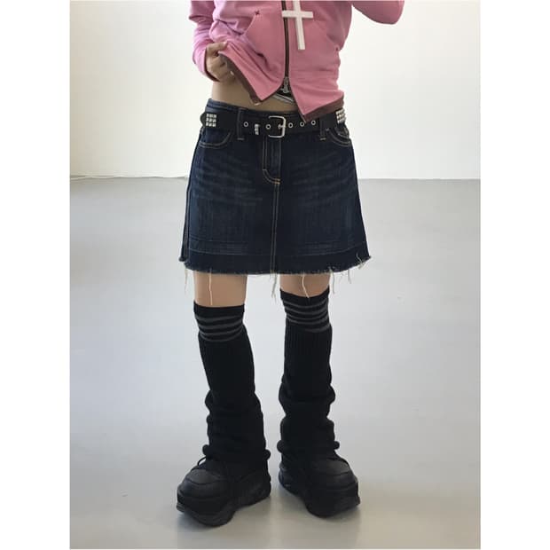 Gap Work Denim Mini Skirts
