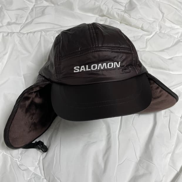 살로몬 써모 트래퍼 햇 초콜릿