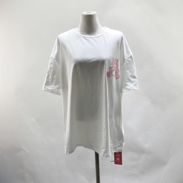 ROMWE 택새상품 여성베어반팔 화이트 L