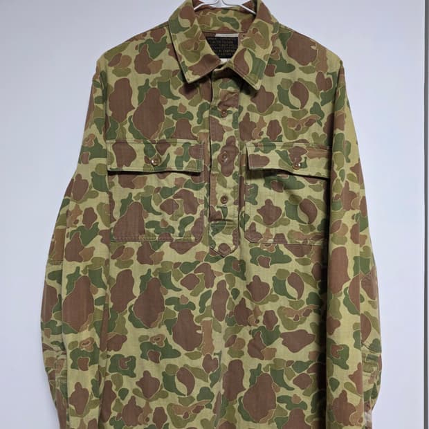 더블알엘 RRL 덕카모 풀오버셔츠
