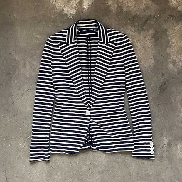 Polo Ralph Lauren 스트라이프 스웻 블레이저 