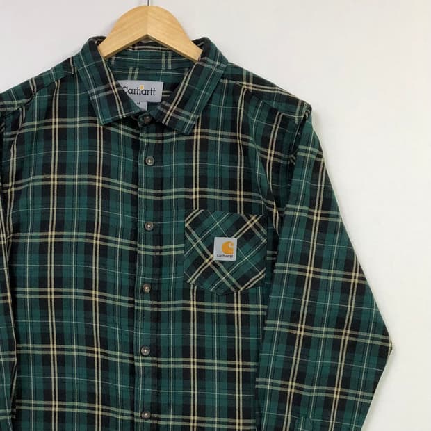 100 칼하트 체크 워크 남방