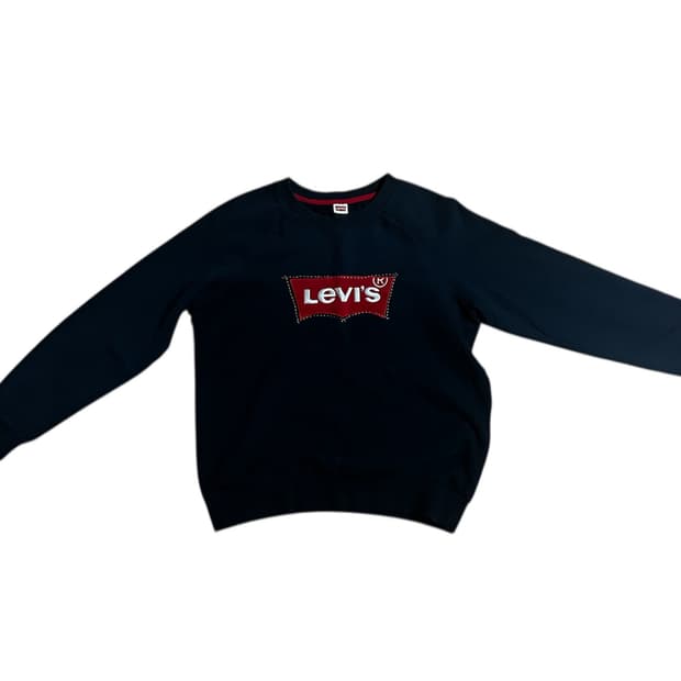 리바이스 패치 스웻셔츠