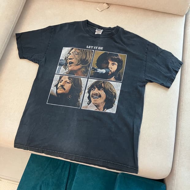 The Beatles let it be T shirts