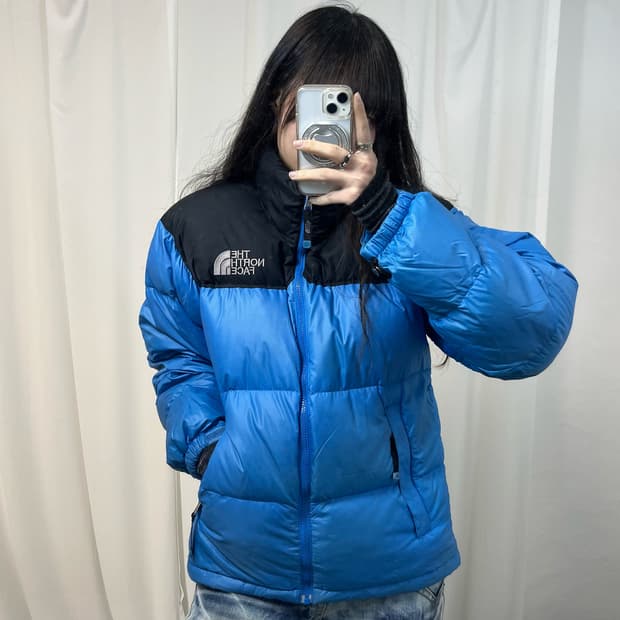 The North Face Blue 700 Nuptse Padding  