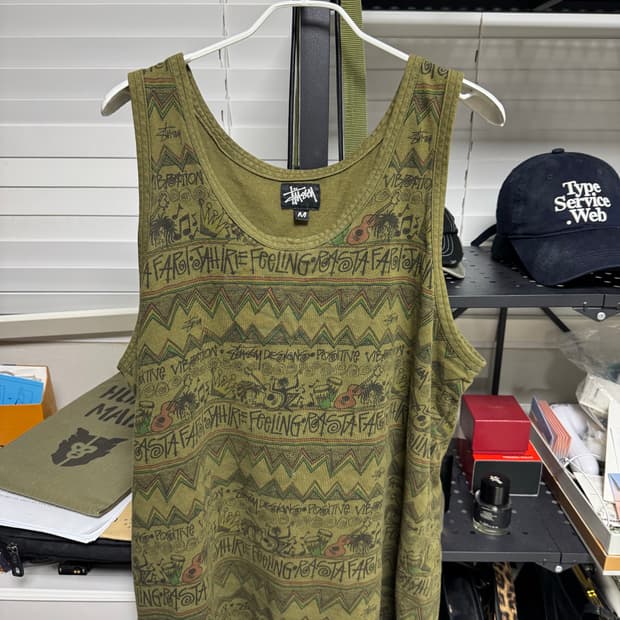 80s 스투시 레게맨 슬리브리스