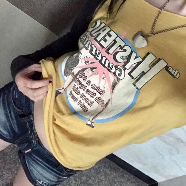 히스테릭글래머 90s 아카이브 롱슬리브