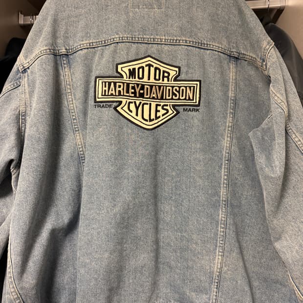 90‘s 할리데이비슨 데님 트러커 자켓
