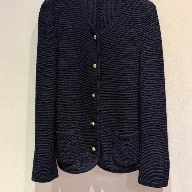 Lui Chantant Mesh Knit Jacket