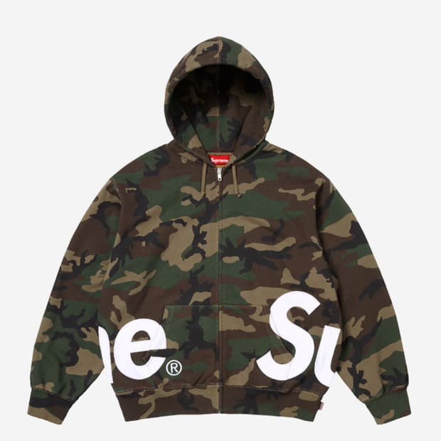 (XL) 슈프림 빅 로고 후드집업 25ss