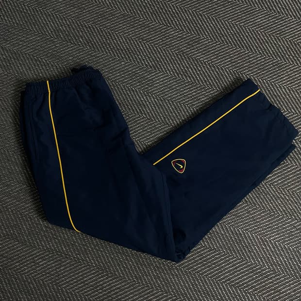 00s 나이키 올드스쿨 와이드핏 우븐 누빔 트랙팬츠y 3508