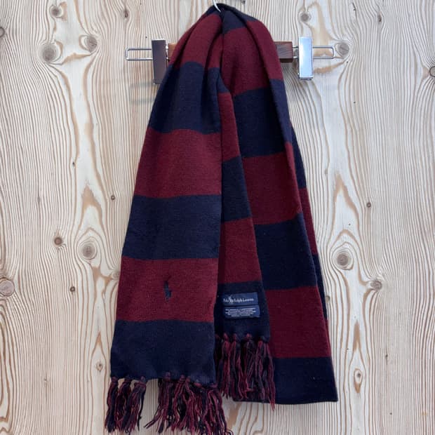 폴로 랄프로렌 스트라이프 머플러
