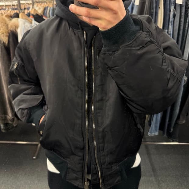 빈티지 Buster ma 1 블랙 