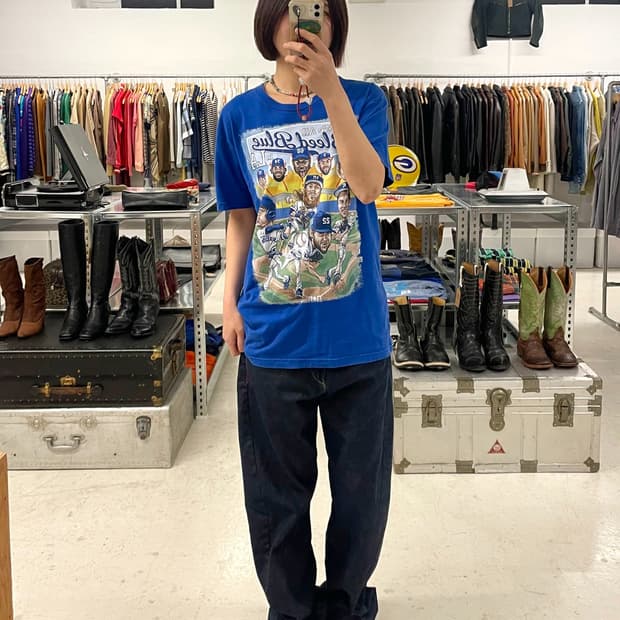 VTG la dodgers t-shirt 미국 빈티지 엘에이 다저스 티