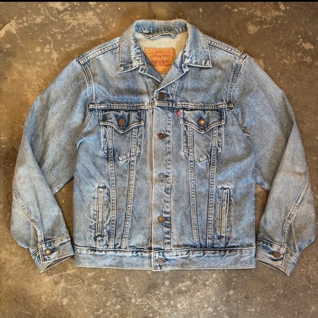 리바이스 데님 트러거 자켓