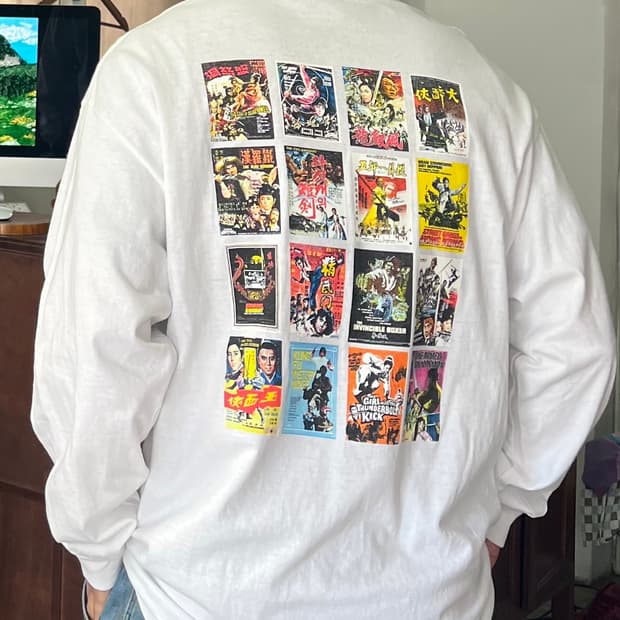 FTC 고전 영화 롱 슬리브 XL