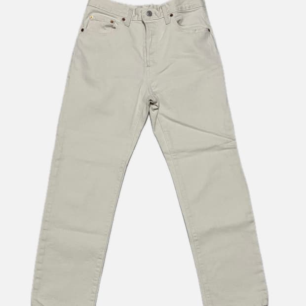 리바이스 501 아이보리 데님 판매합니다.