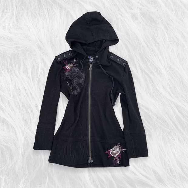 Ozzon ozzcroce 오즈온 니트 7부 2-way zip-up