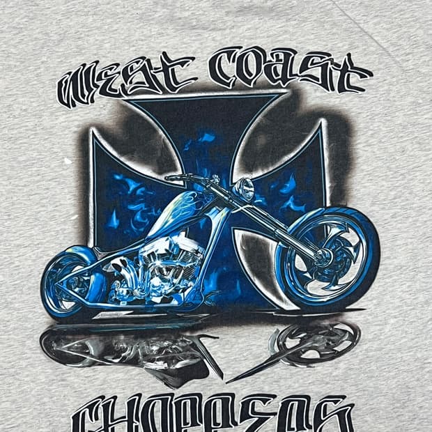 00s 웨스트코스트쵸퍼스 롱슬리브 오트밀 XL