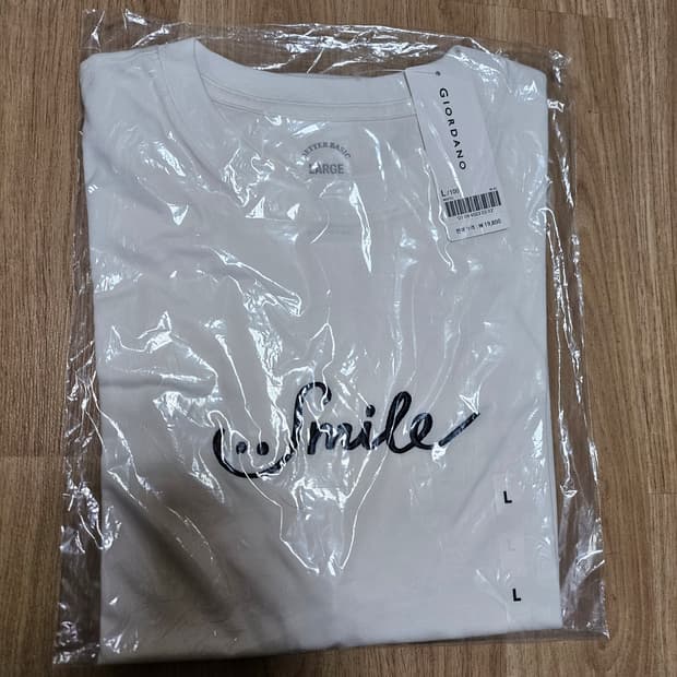 지오다노 스마일 반팔 L