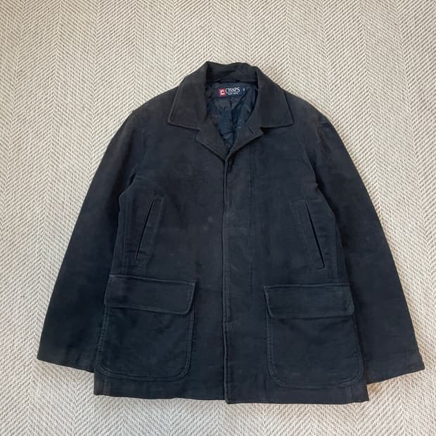 챔스 랄프로렌 코듀로이 퀄팅 라이닝 자켓 