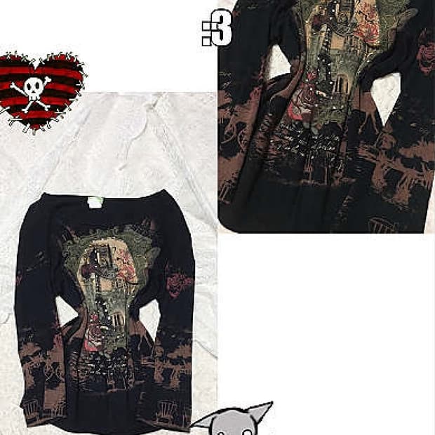 빈티지 y2k오리엔탈페어리 슬리브