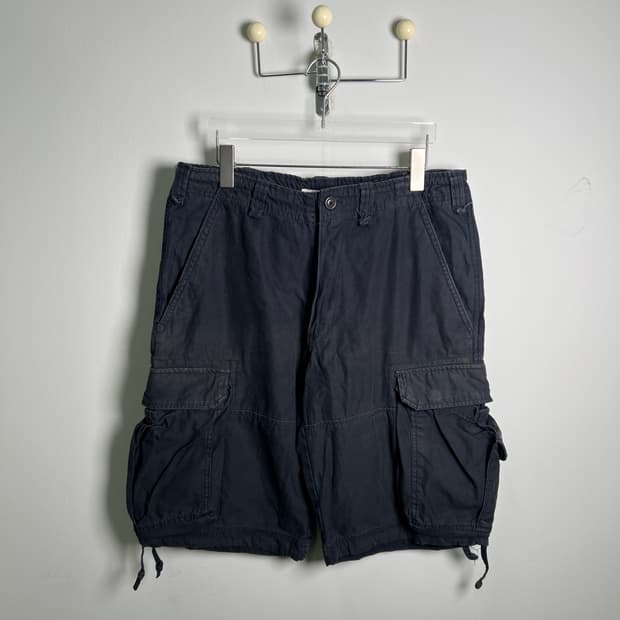 VTG 빈티지 블랙 카고 반바지