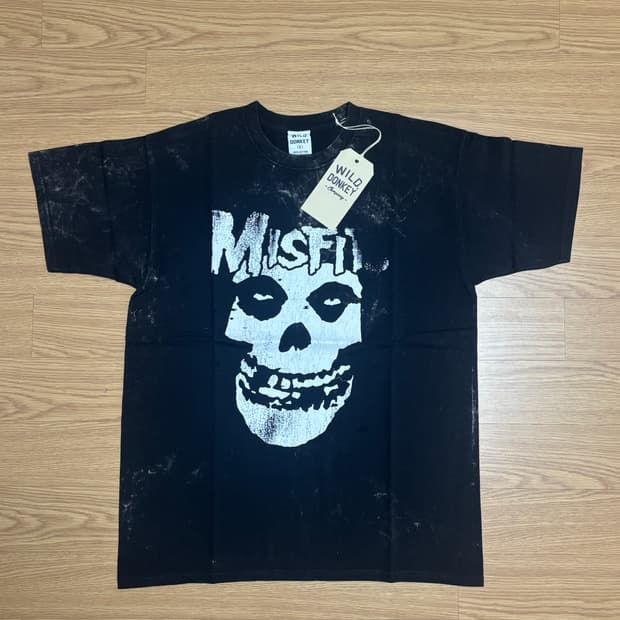 [새상품] 와일드 동키 미스피츠 미스핏츠 티셔츠 M misfits