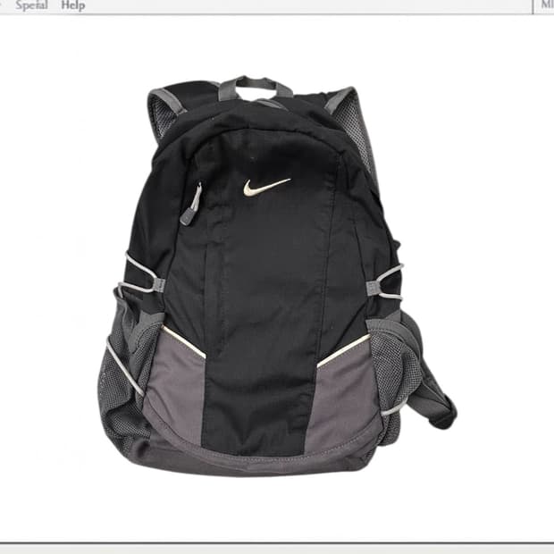 ✔︎ NIKE 블랙 센터 로고 백팩